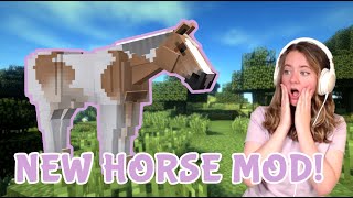 NEW HORSE GAME - MINECRAFT? SWEM MOD REACTION | Pinehaven