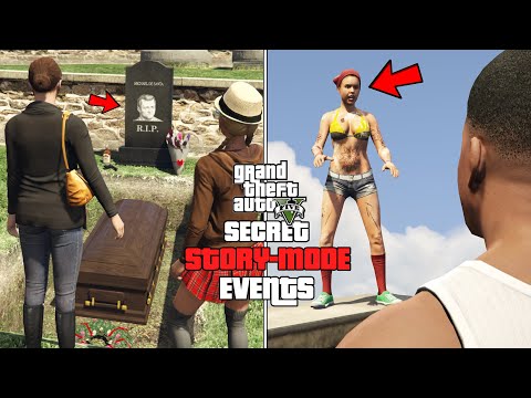 GTA 5 - Secret Story Mode Events! (TOP 7)