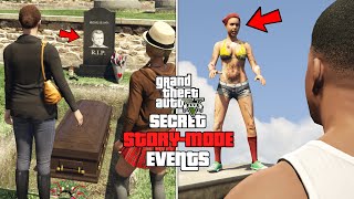 GTA 5 - Secret Story Mode Events! (TOP 7)