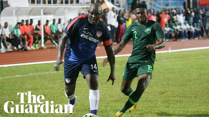 George Weah leads Liberia in politics and on the p...