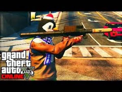 GTA 5 homing launcher OP! - YouTube