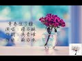 楊丞琳 - 青春住了誰 (動態歌詞)