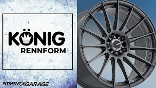 The Konig Rennform Close Up