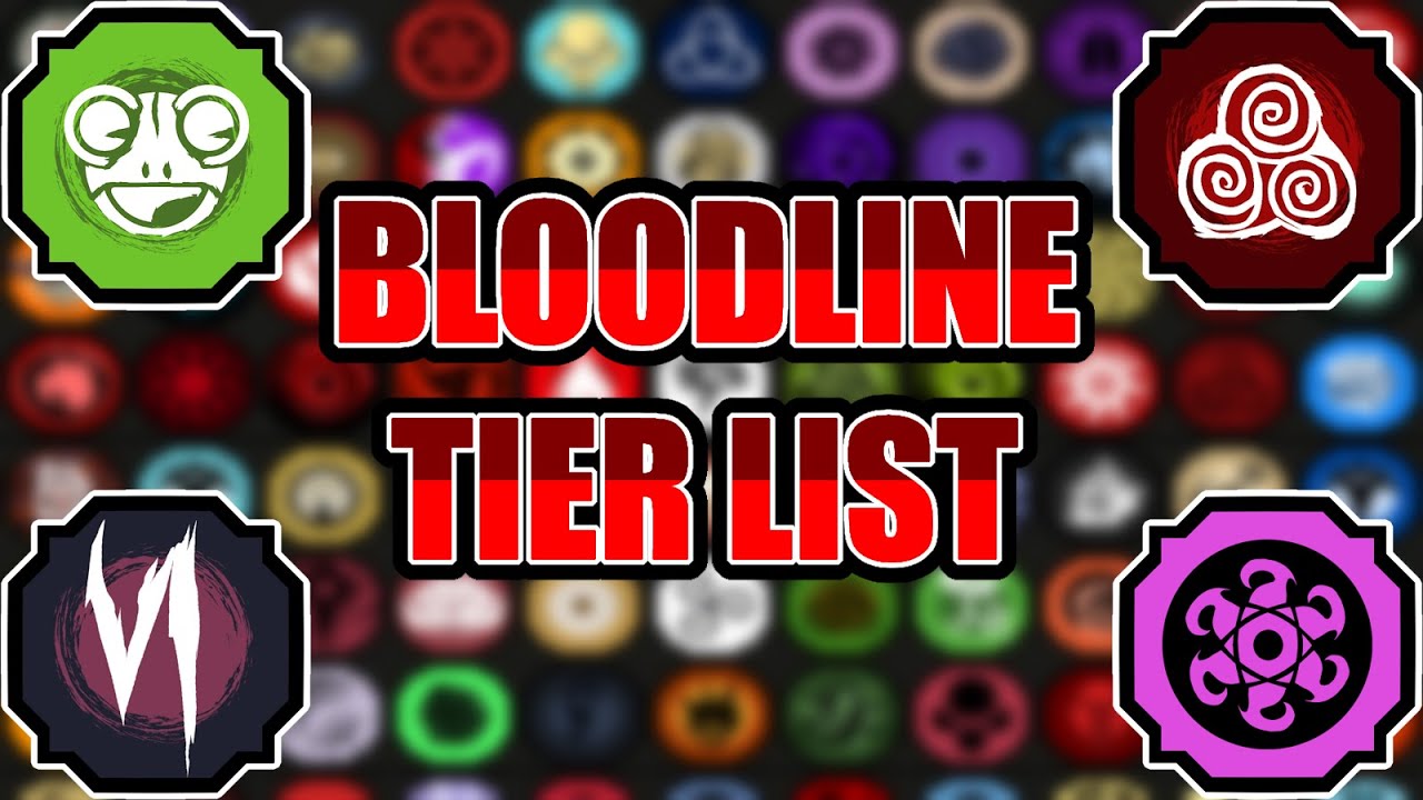 Shindo Life Bloodline Tier List