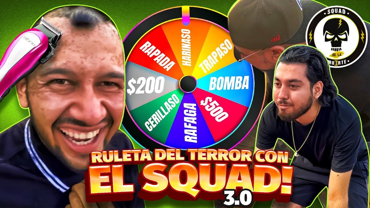 🔥La RULETA del TERROR 3.0 con el SQUAD🔥