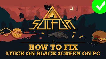 How To Fix SULFUR Game Stuck on Black Screen On PC