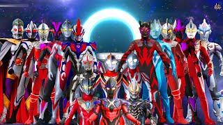 IT'S COMPLETE!! HERE'S THE LATEST UPDATE OF ALL ULTRAMAN FORMS IN THE FUSION ORB RING GAME