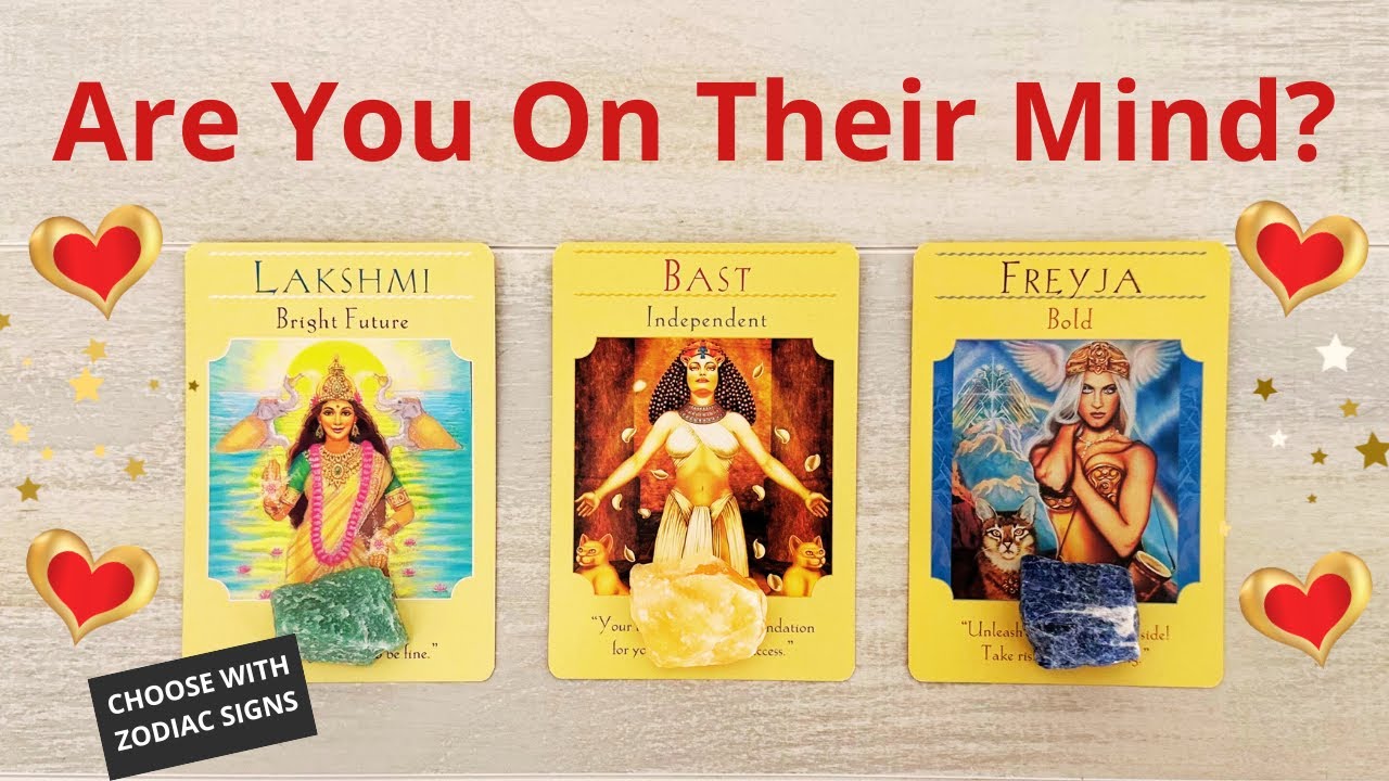 💞ARE YOU ON THEIR MIND? 🌷PICK A CARD 💘 LOVE TAROT READING 🌺 TWIN FLAMES ...