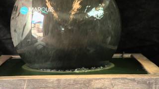 Rolling Sphere in Basin Natural Stone