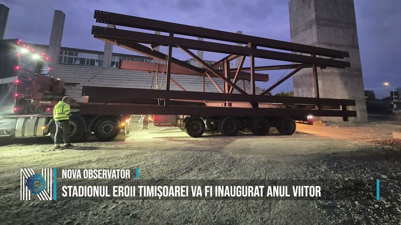 STADIONUL EROII TIMIȘOAREI VA FI INAUGURAT ANUL VIITOR