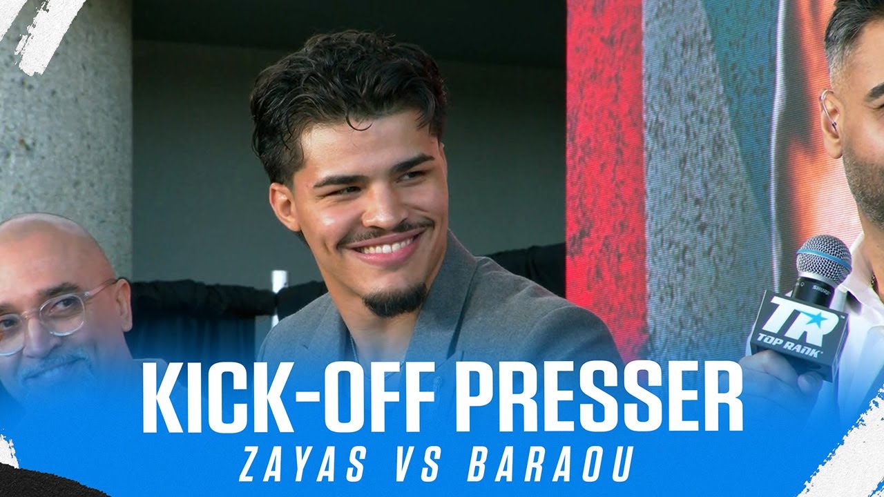 Xander Zayas vs Abass Baraou | KICK-OFF PRESSER HIGHLIGHTS
