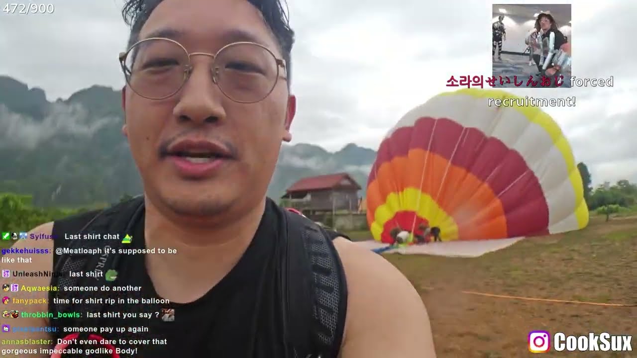 CookSux Rips His Shirt Again...