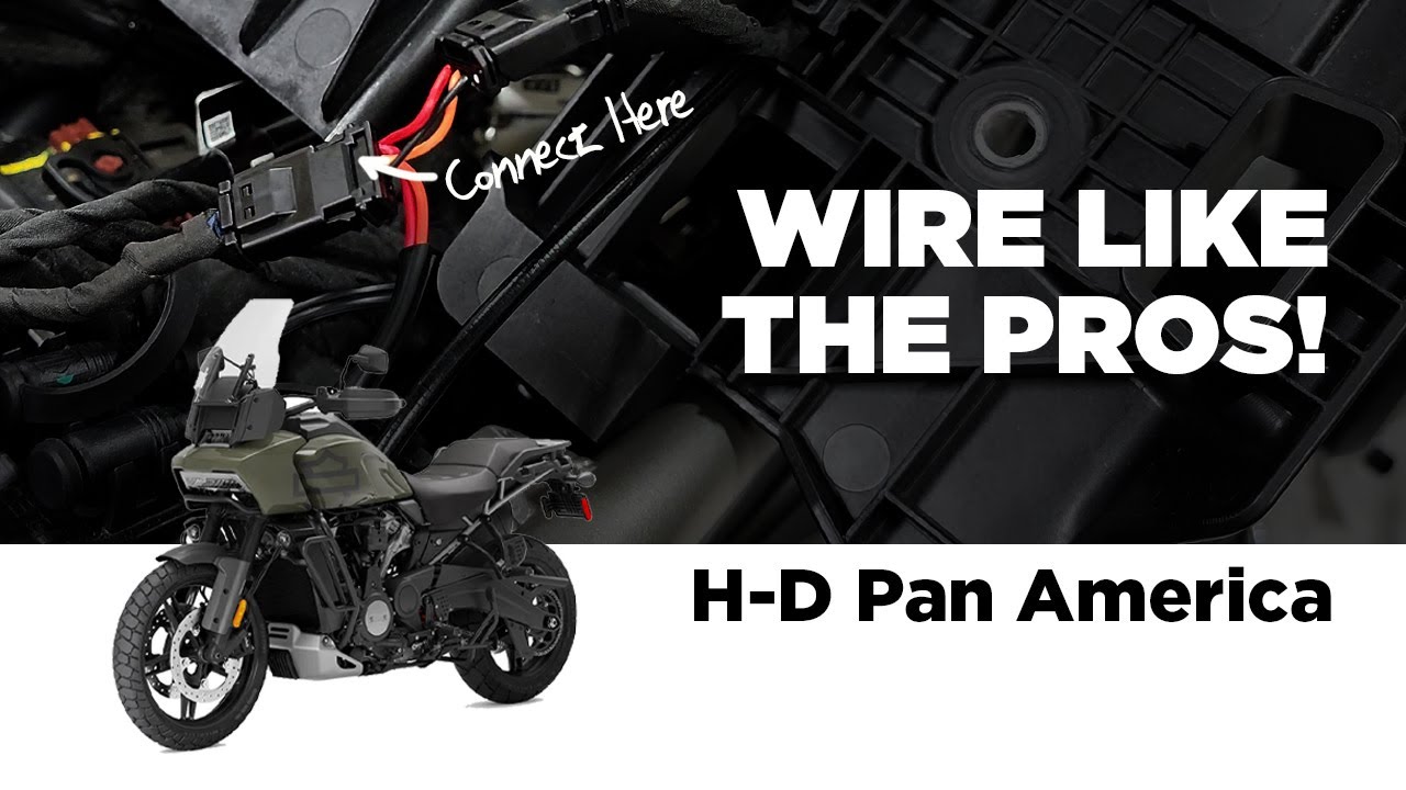 ハーレーダビッドソン パンアメリカ LEDライト装備ガイド