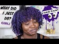 I Tried Temporary Hair Paint On My Curls | Natural Hair