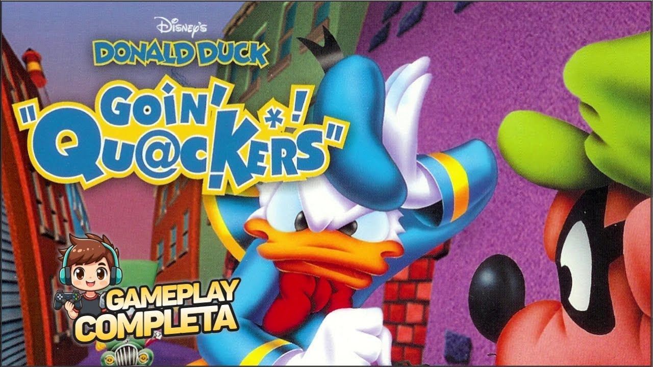 DONALD DUCK GOIN' QUACKERS (GAMEPLAY COMPLETA) - Até Zerar!