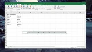Excelde Hücre Işlemleri Ve Otomatik Doldurma (Office Eğitimi - 22)