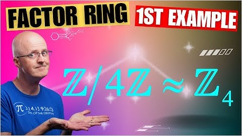 Basic Factor Ring Example: ℤ/4ℤ