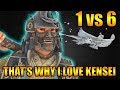 The 1 VS 6 CLUTCH - That's why I love Kensei [For Honor]