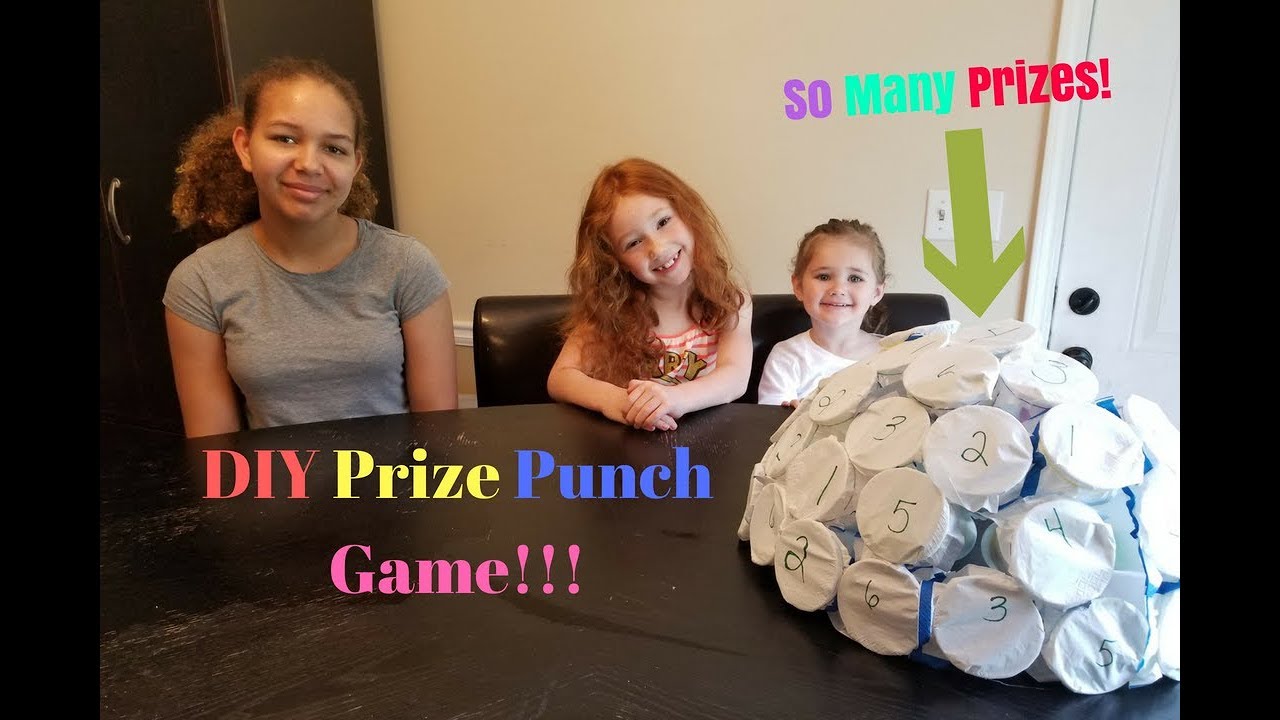 Homemade Prize Punch Game! YouTube