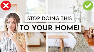 7 WORST DECORATING SINS (and how to fix them✅)