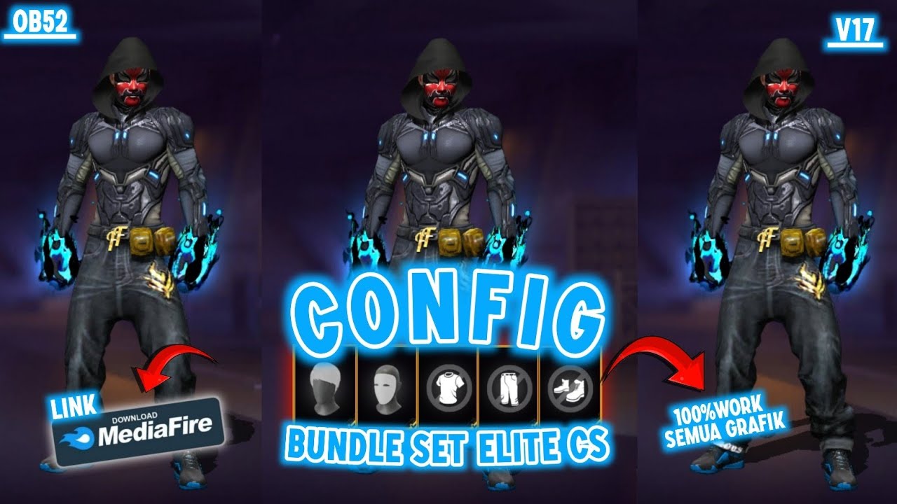 CONFIG VVIP FREE FIRE CONFIG FF MAX & FF ORI 2026 CONFIG BUNDLE SET ...