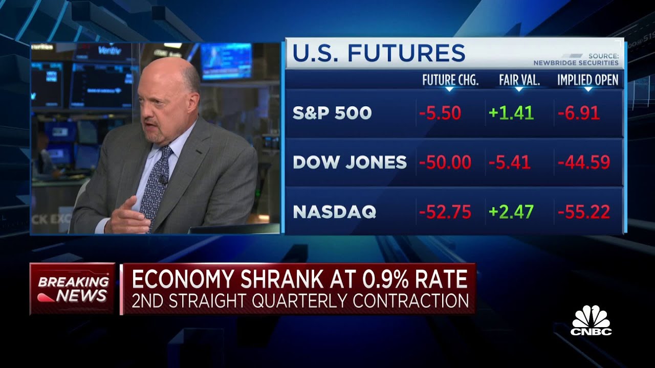 Jim Cramer reacts to the Fed's move to raise interest rates by 75 basis points - YouTube