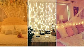 How to decorate room with fairy lights: lights decoration ideas (Fairy Lights- String Light ideas )