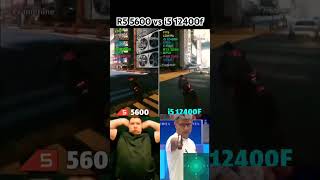 R5 5600 or i5 12400f #cpu #gamingpc #pcgamer #pcbuild #gaming #fyp