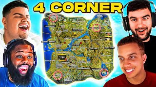 The 4 CORNER Challenge in Warzone 3!