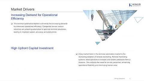 📌 Terminal Automation Market | Global Growth, Trends, and Future Outlook (2024–2031)
