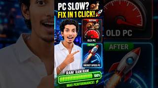 how to clean Ram with software | The 1-Click Secret to a Faster PC! 🚀🔥#ram
