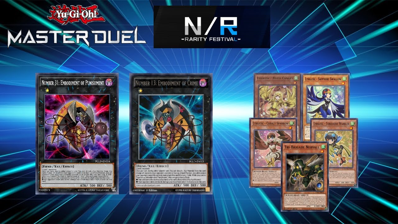yugioh number 13 and 31 deck Embodiment of Crime PGLD-EN023 Premium Gold 1st Editi Number 31: Embodiment of Punishment