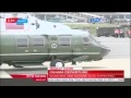 President Barack Obama arrives at JKIA ready for take off