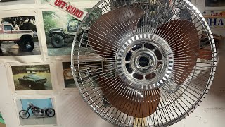 1980's Nobility (Kuo Horng) 12' Oscillating Fan