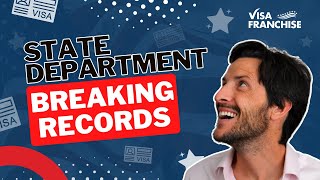 🌍 Breaking RECORDS: Inside the State Department’s VISA PROCESSING Boom! 🔥