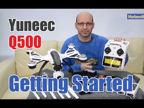 Yuneec Q500 Typhoon HD Drone, Setup, Calibration & Pre Flight How To Tutorial