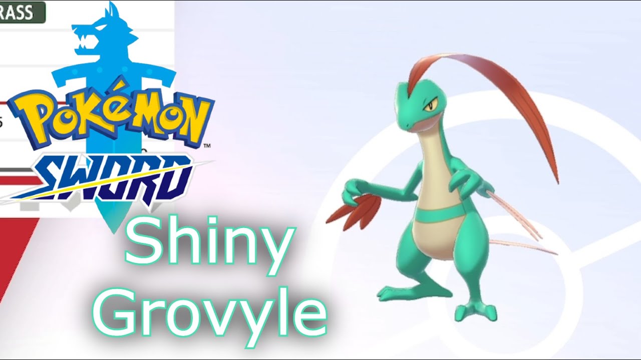 Shiny Grovyle in Sword (Phase 1 for Rayquaza)