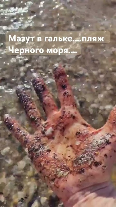 Мазут в Гальке на черном море…. - YouTube