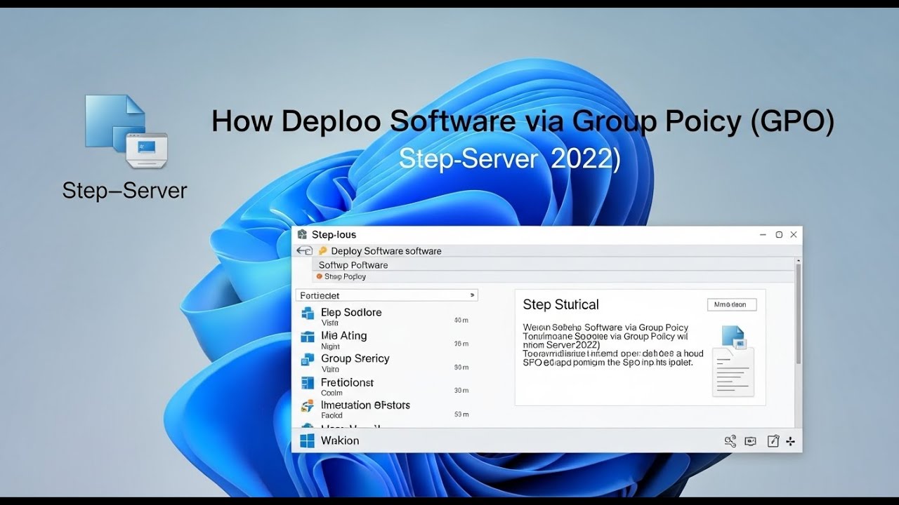 How to Deploy Software via Group Policy (GPO) on Windows Server 2022 ...