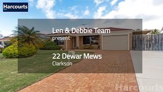 22 Dewar Mews, Clarkson WA 6030