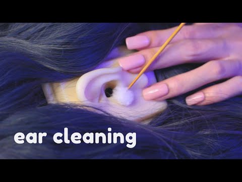 ASMR| Relaxing Deep Ear Cleaning| No talking - Silicon ears| Âm thanh lấy ráy tai thư giãn