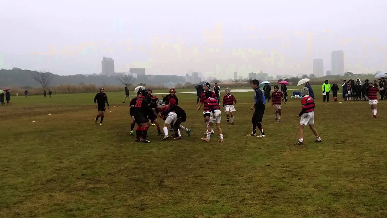 スクラムハーフのサイドアタック 宇都宮ラグビースクール Youtube