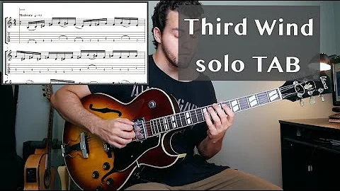 Pat Metheny - Third Wind (solo) - with TABs