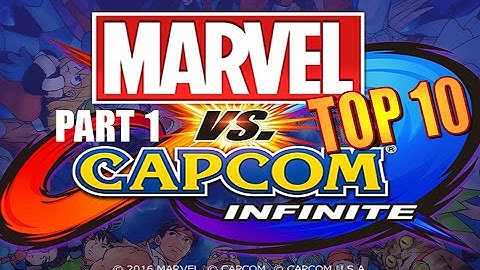 My Top 10 New Capcom Characters For Marvel vs Capcom Infinite (#10-6)