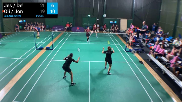 Court 5 | Badminton | Day 1 | NatWest International Island Games 2023 - DayDayNews