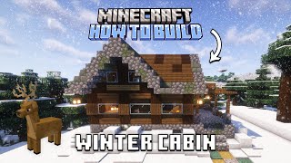 Step-by-Step Guide: The COZIEST Winter Cabin in Minecraft!