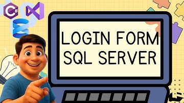 C# WinForms, SQL Server เขียนโปรแกรมล็อกอินแบบมือโปร