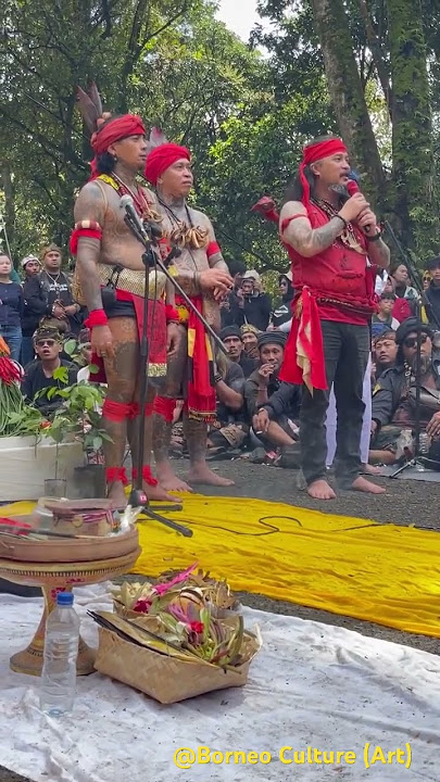 Panglima Jilah Dan panglima Manguni Minahasa Bersatu #dayak #kalimantan #minahasa #borneo #tbbr #fyp