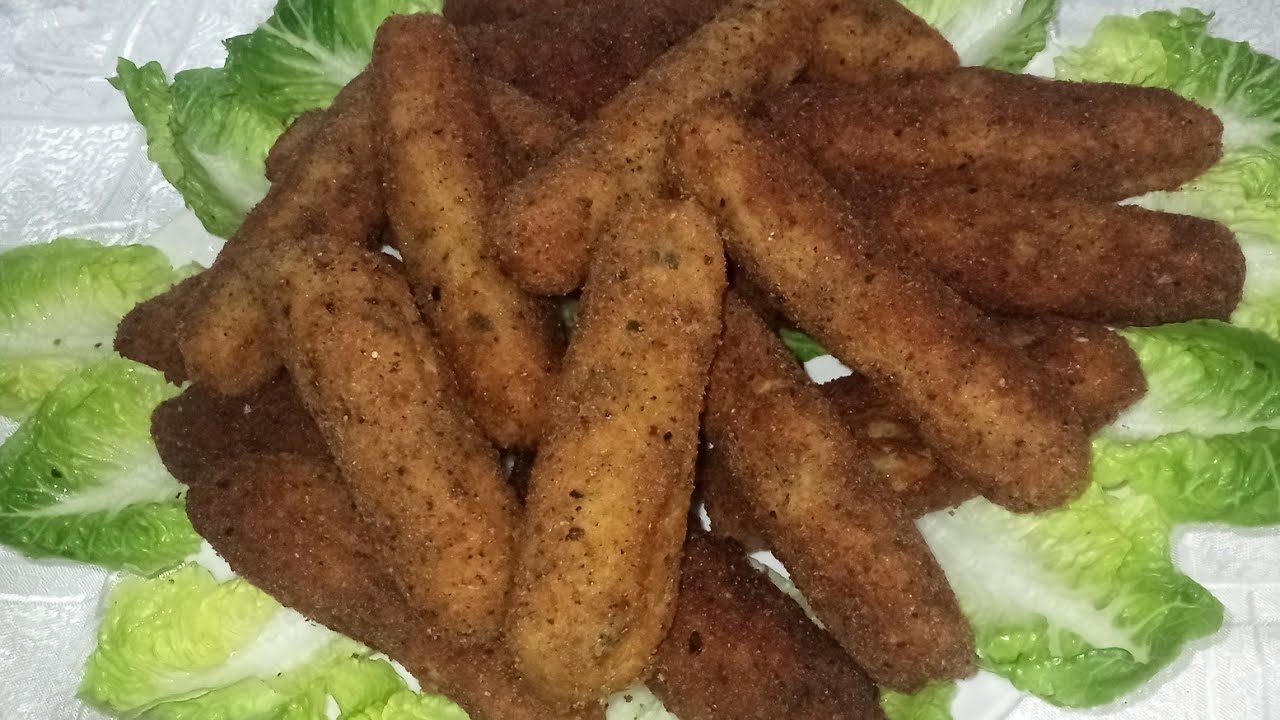 اصابع البطاطس 🍟 المقرمشة يعشقها الصغير والكبير