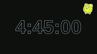 Online 4 hour 45 minute timer alarm clock